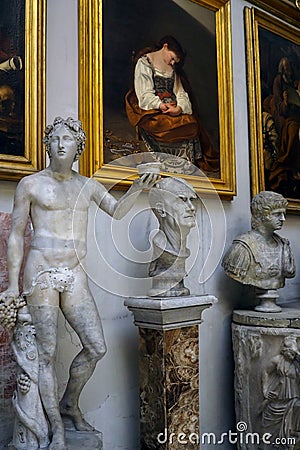 Palazzo Doria Pamphilj in Rome, Italy Editorial Stock Photo